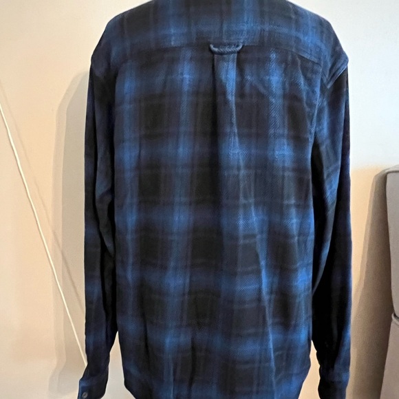 Orvis Navy Plaid Men's Shirt Jacket - Picture 5 of 6